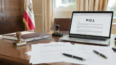 How to write a legally valid will in California