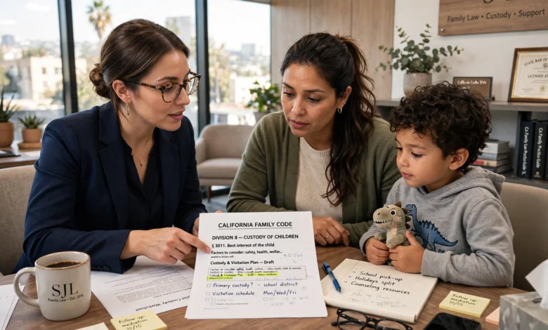 Child custody laws in California