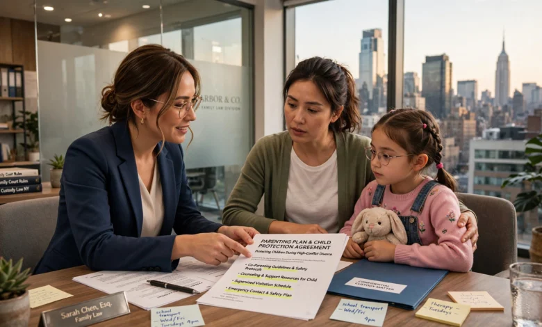 Protecting children during high-conflict divorces