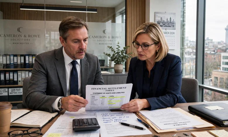 Financial settlements in divorce