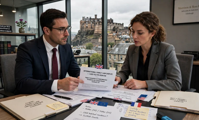 International family law disputes in Edinburgh