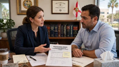 Restraining orders in Florida