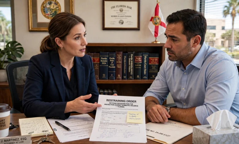 Restraining orders in Florida