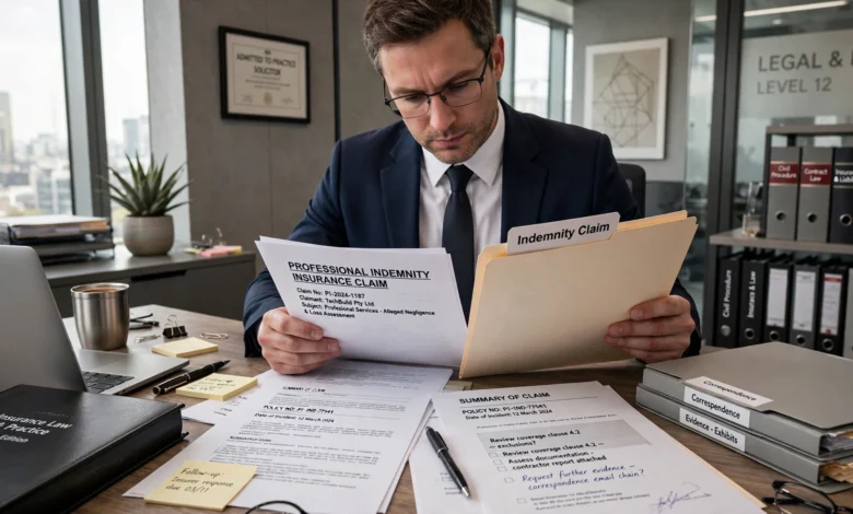 professional indemnity insurance claims