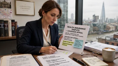 Health insurance disputes in London