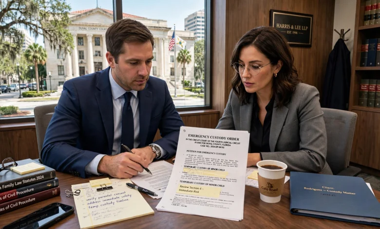 emergency custody orders in Florida