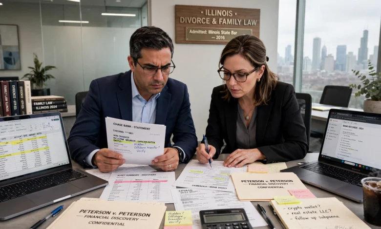 hidden assets in Illinois divorce