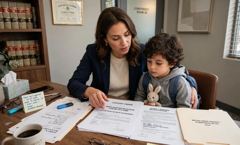 relocating with your child after custody orders