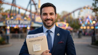 amusement park injury claims in Ohio
