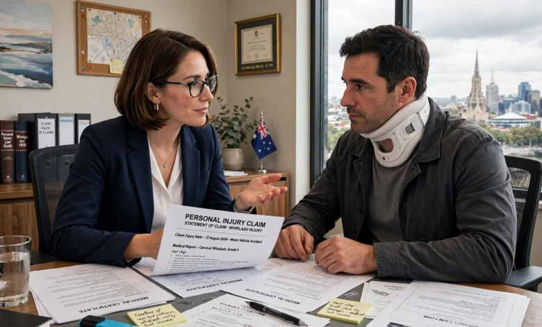whiplash claim Melbourne
