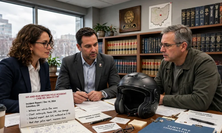 hit-and-run motorcycle accidents in Ohio